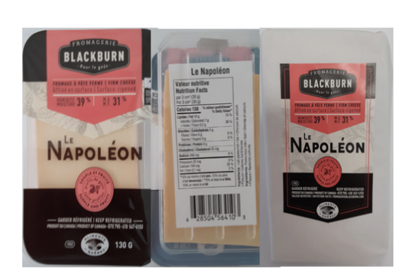 Thu hồi sản phẩm phô mai Le Napoléon vì nghi nhiễm khuẩn Listeria