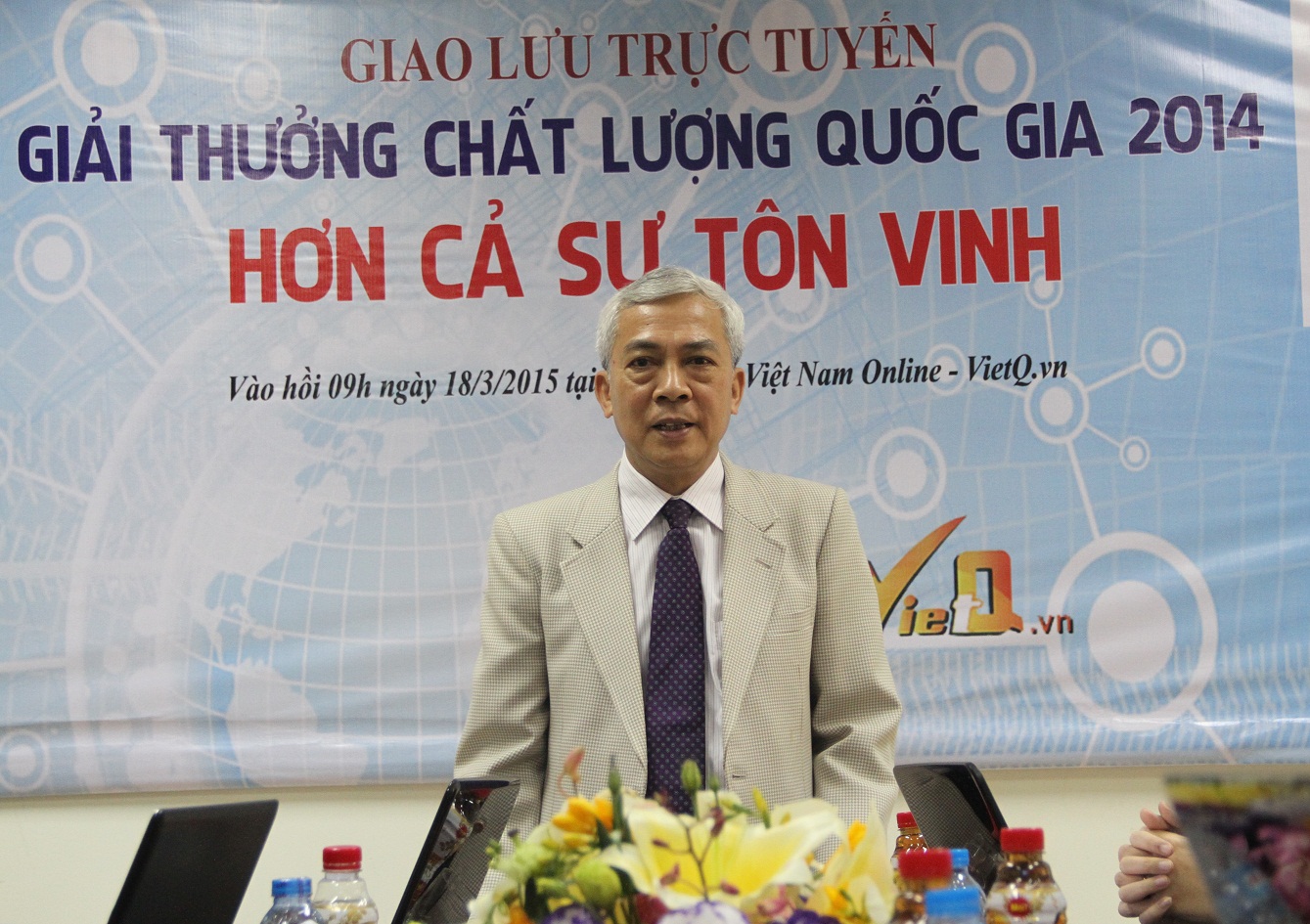 TS Ngô Quý Việt -  Tổng cục trưởng Tổng cục Tiêu chuẩn Đo lường Chất lượng, Phó chủ tịch Hội đồng Quốc gia GTCLQG