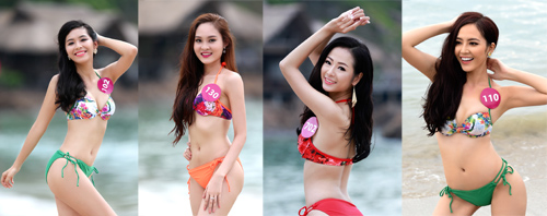 Đêm bán kêt Hoa hậu Hoàn vũ Việt Nam 2015