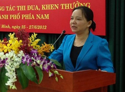 Thứ trưởng Bộ Nội vụ, Trưởng ban Thi đua – Khen thưởng Trung ương bà Trần Thị Hà