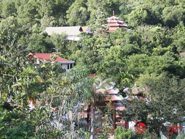 Biệt thự xây trái phép dưới chân núi Hải Vân ở phường Hòa Hiệp Bắc, quận Liên Chiểu, TP Đà Nẵng.