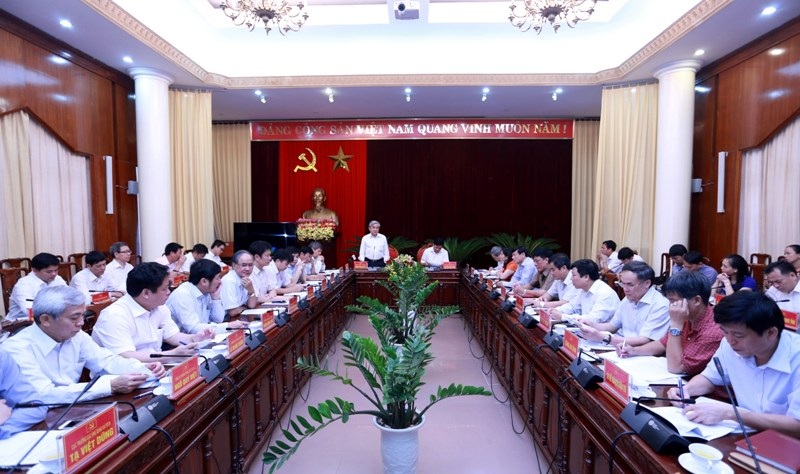 Đoàn công tác của Bộ Khoa học & Công nghệ do đồng chí Nguyễn Quân – UVTW Đảng, Bộ trưởng Bộ KH&CN làm Trưởng đoàn có buổi thăm và làm việc tại tỉnh Bắc Ninh. 