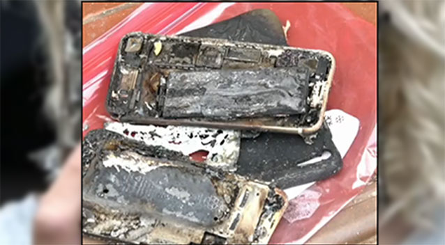iPhone 7 phát nổ, bốc cháy trong ô tô
