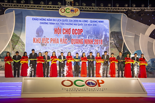 Quảng Ninh: Khai mạc hội chợ OCOP 2018 lớn nhất miền Bắc tại Hạ Long
