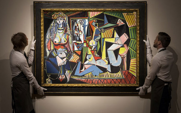 Bức họa Les Femmes d’Alger  của danh họa Pablo Picasso có giá đắt nhất thế giới. Bức tranh này vừa được bán đấu giá tại New York với mức giá kỷ lục lên tới 173,9 triệu USD.