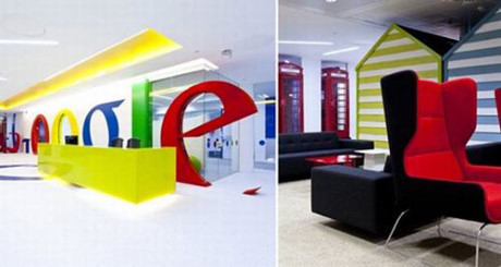 Trụ sở văn phòng mới của Google được các nhà thiết kế lấy cảm hứng từ việc làm thế nào mang lại môi trường làm việc năng động và giúp nhân viên của họ tương tác với nhau một cách tốt nhất. Đặc biệt là trong thời điểm số lượng người của Google gia tăng nhanh chóng như hiện tại. Tất cả thiết kế trong văn phòng được in đậm bởi nhiều chi tiết mạnh mẽ, ấn tượng, một số mang những biểu tượng của London.