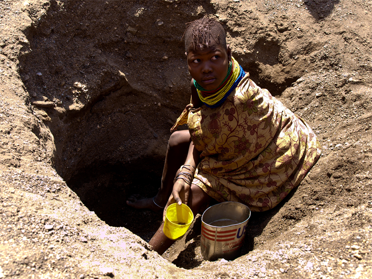 Thiếu nước sạch là một trong những nguyên nhân khiến dịch bệnh lây lan nhanh ở các nước châu Phi.