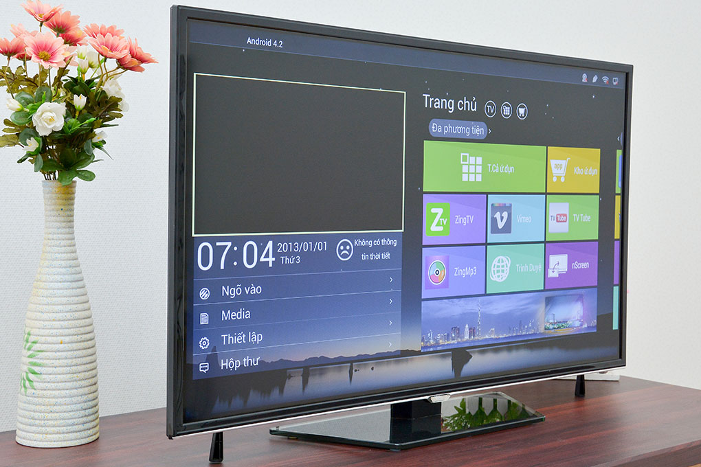 LED TCL L40S4690 là mẫu tivi thông minh màn hình lớn giá rẻ