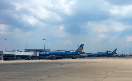 Vietnam Airlines hủy một số chuyến bay từ 16/9 vì bão số 3. 