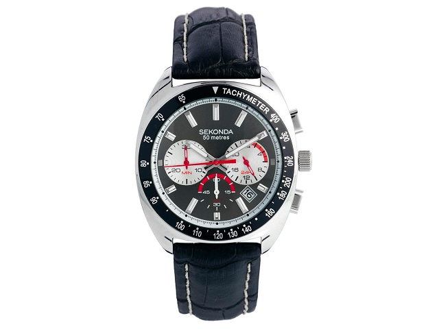 Sekonda Chronograph Watch: Sekonda là một thương hiệu đồng hồ nổi tiếng ở Anh từ năm 1966. Những sản phẩm của hãng đều có kiểu dáng đẹp và có chất lượng tuyệt vời với màu sắc tươi mới và mang đậm phong cách thể thao. Vì thế, thay vì mua cho mình những chiếc đồng hồ Fake, hãy thử và cảm nhận chất lượng sản phẩm Sekonda – chất lượng đồng hồ tới từ Anh Quốc với mẫu đồng hồ Sekonda Chronograph Watch mới nhất. Sản phẩm có mức giá bán rẻ đến ngạc nhiên, khoảng 2.422.000 đồng.