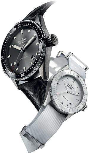 Blancpain Fifty Fathoms Bathyscaphe: Để chào mừng kỷ niệm 60 năm thành lập của Fifty Fathoms, Blancpain cũng đã cho ra đời phiên bản đồng hồ nữ bathyscaphe mới mang đến sự tinh khiết và trong trắng. Đây là một trong chiếc đồng hồ thể thao thú vị nhất mà bạn có thể sử dụng khi bơi lội. Nó mang đến sự thanh lịch, tinh tế và là một ứng cử viên nặng ký của chiếc đồng hồ tốt nhất cho phụ nữ.