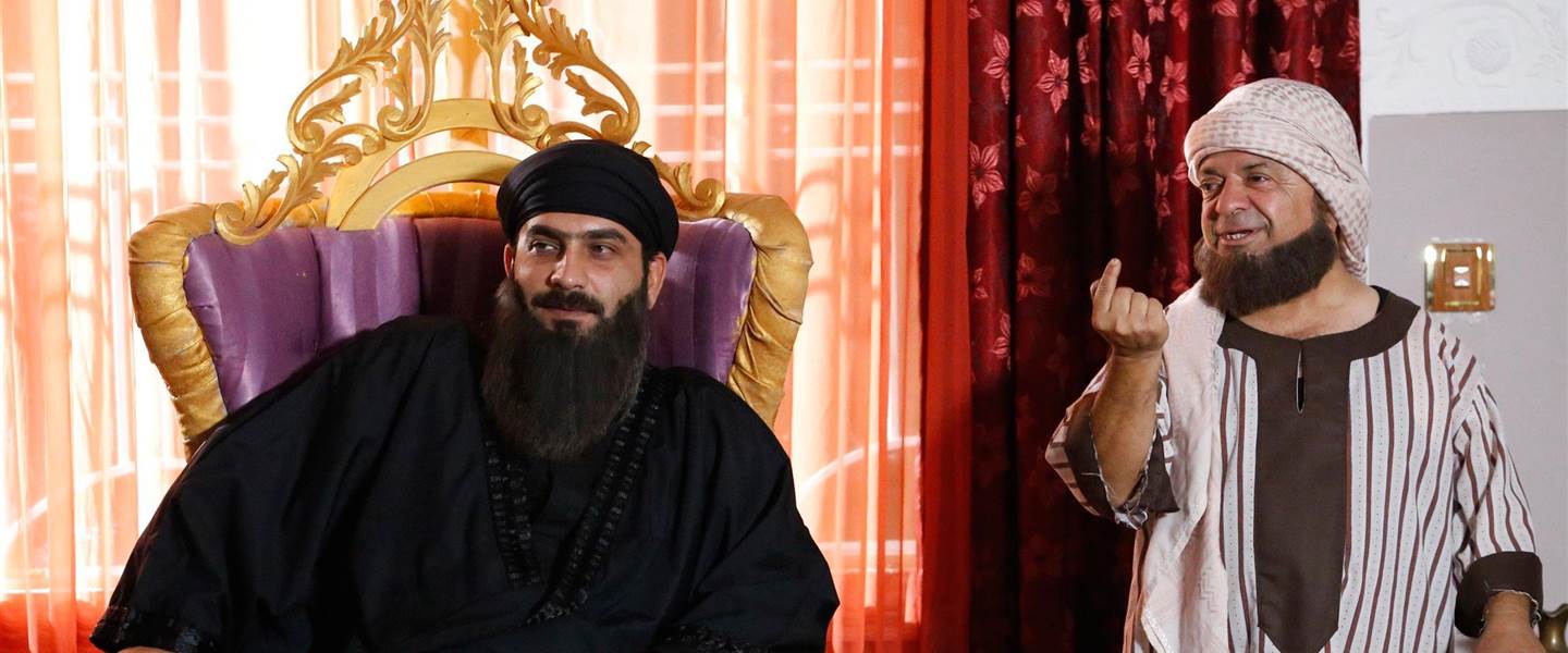 Một cảnh trong chương trình 'Nhà nước thần thoại' nhằm đả kích IS