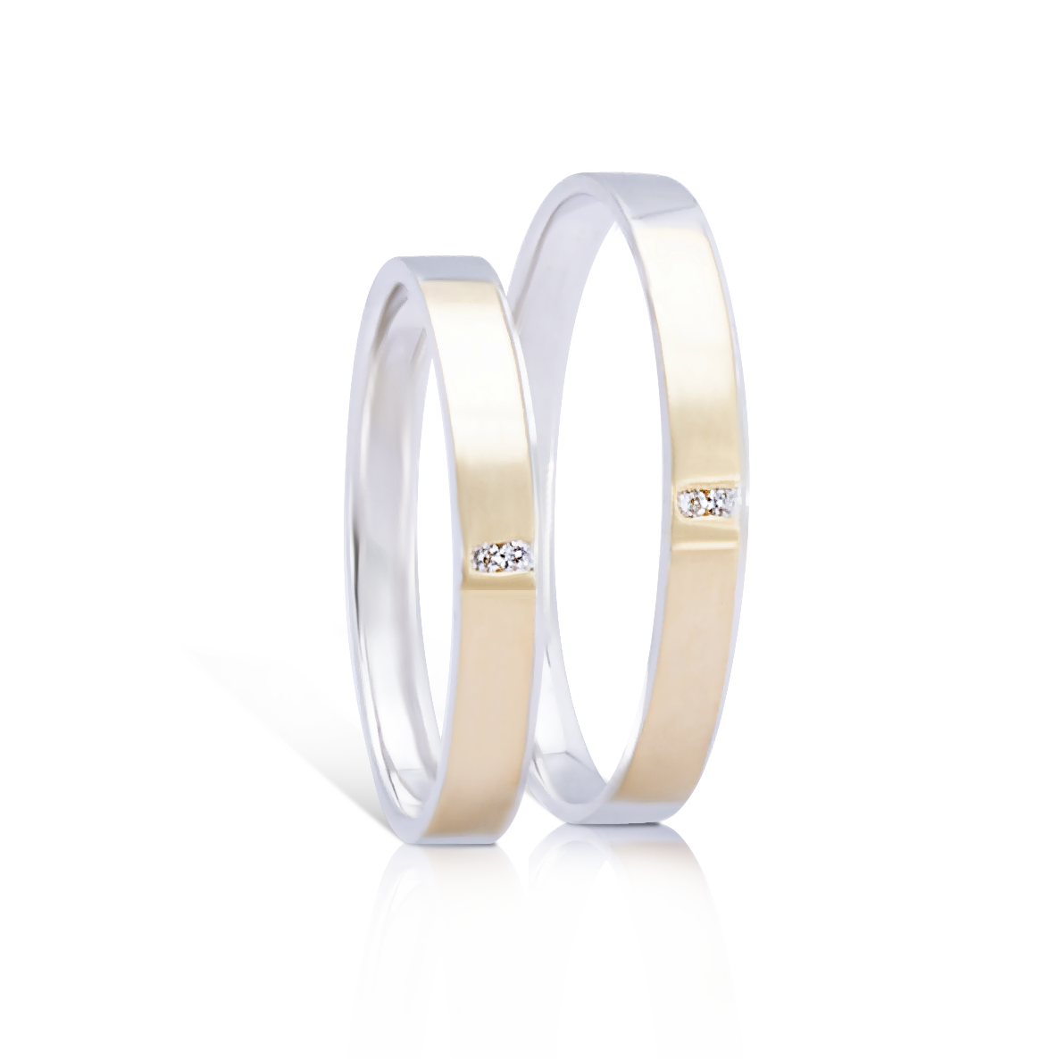 Cặp nhẫn cưới Viva forever – một mẫu thiết kế đơn giản và nhẹ nhàng, giành cho những ai yêu thích sự đơn giản, sự bền chặt và gắn bó trong tình yêu.