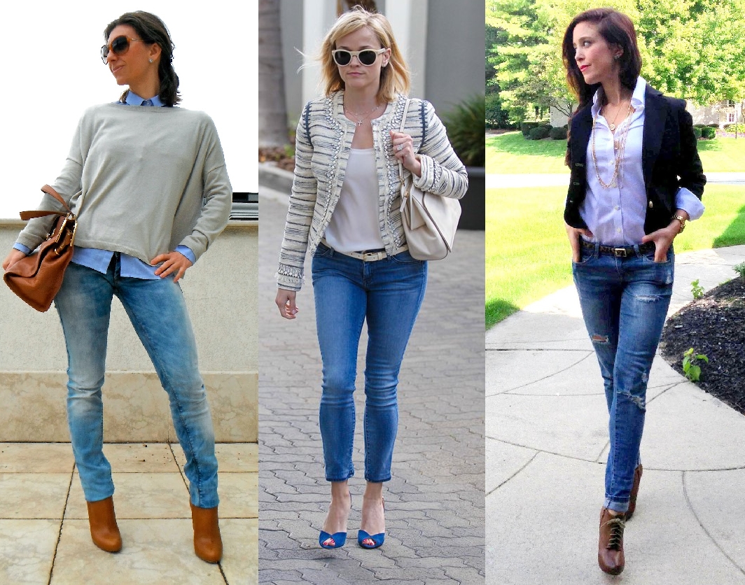 Cuối tuần giản dị nhưng cũng rất cá tính với quần jeans phong cách kết hợp với áo lửng, áo sơ mi hoặc áo Kurtas dài rộng nhé!
