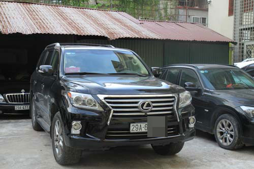 Chiếc xe đứng tên Nguyễn Ngọc Minh