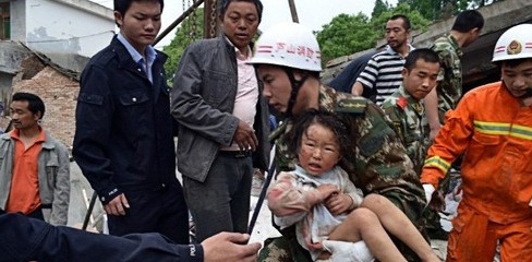 Nhiều trẻ em bị thương nặng trong trận động đất