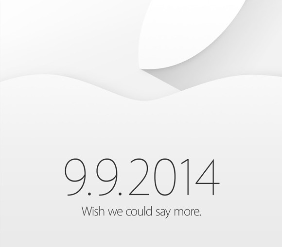 Apple chính thức gửi đến báo chí thư mời tham gia sự kiện ra mắt iPhone 6 ngày 9/9