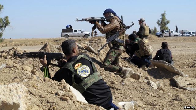 Các chiến binh Sunni trong cuộc chiến chống khủng bố IS ở Anbar
