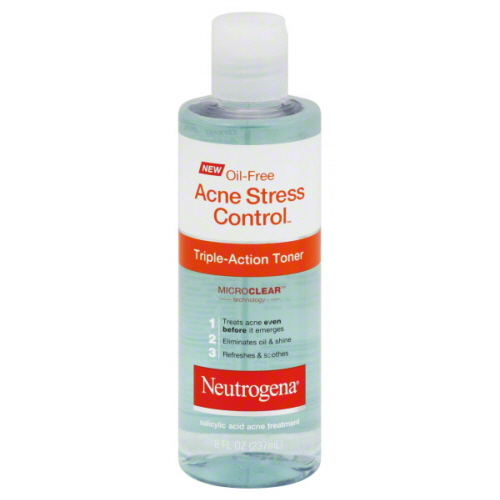 Gel rửa mặt Neutrogena Acne Stress Control giúp làn da mịn màng, tươi sáng