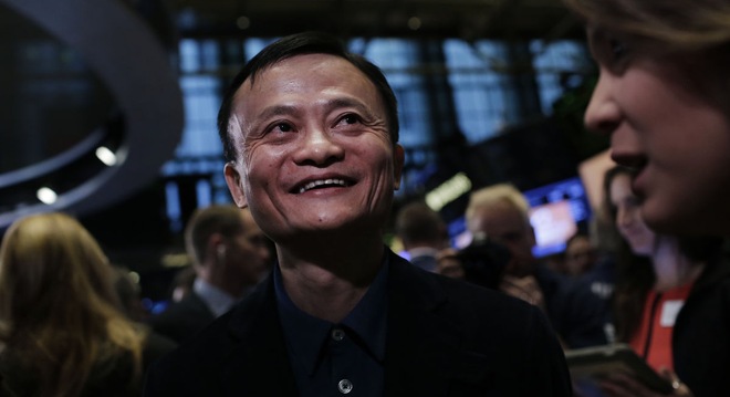 Jack Ma có khối tài sản tăng thêm 25,1 tỷ USD trong năm 2014 và trở thành người giàu nhất Châu Á