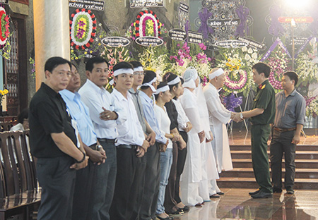 Một số hình ảnh về lễ tang của bà Võ Thị Thắng