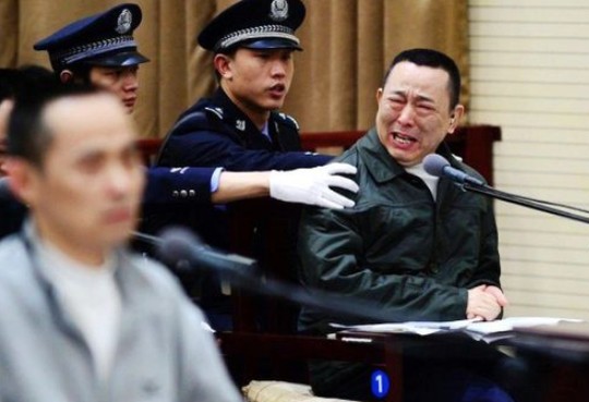 Lưu Hán nhận án tử hình cho nhiều tội danh, tham nhũng, giết người, dung túng các hoạt động xã hội đen. Ảnh Dantri