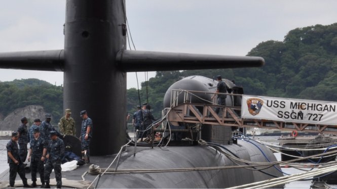 Mỹ cử 2 tàu ngầm chiến lược tới Biển Đông