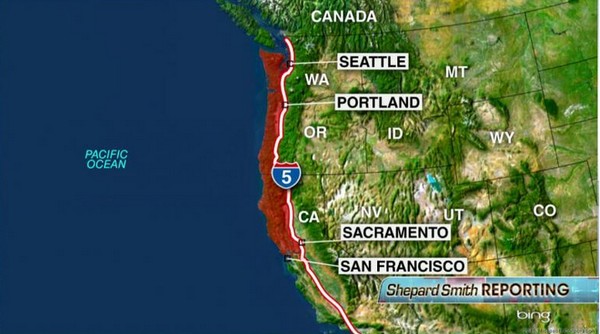 Siêu động đất được cảnh báo có thể xảy ra tại bờ Tây Bắc Mỹ khiến 13.000 người thiệt mạng
