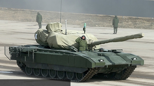 Xe tăng Armata T-14 trong bức ảnh chính thức lần đầu tiên được công bố