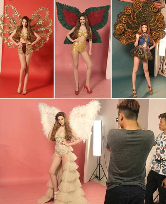 Mẫu tây nóng bỏng Andrea trở thành ‘thiên thần nội y’