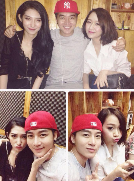 Nam Hee khoe ảnh ‘bắt cá hai tay’