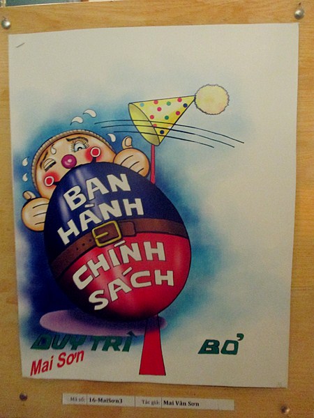 Độc đáo tranh biếm họa “Đâm mấy thằng gian bút chẳng tà” Tranh biếm họa đề cập đến các dự án “trên trời”