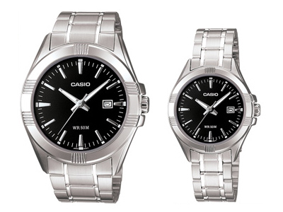 Cặp đồng hồ cặp tuyệt đẹp của Casio mang nét đẹp vừa trẻ trung vừa sang trọng