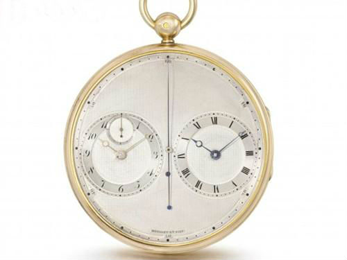 Đồng hồ hiệu Breguet & Fils có 2 máy từ năm 1814 được bán với giá 4,7 triệu USD