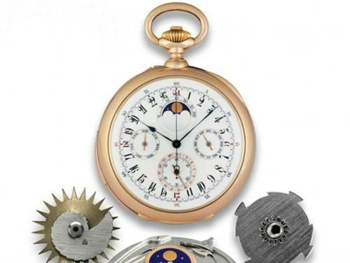 Chiếc đồng hồ bấm giờ bỏ túi hiệu Patek Philippe với giá 2,29 triệu USD