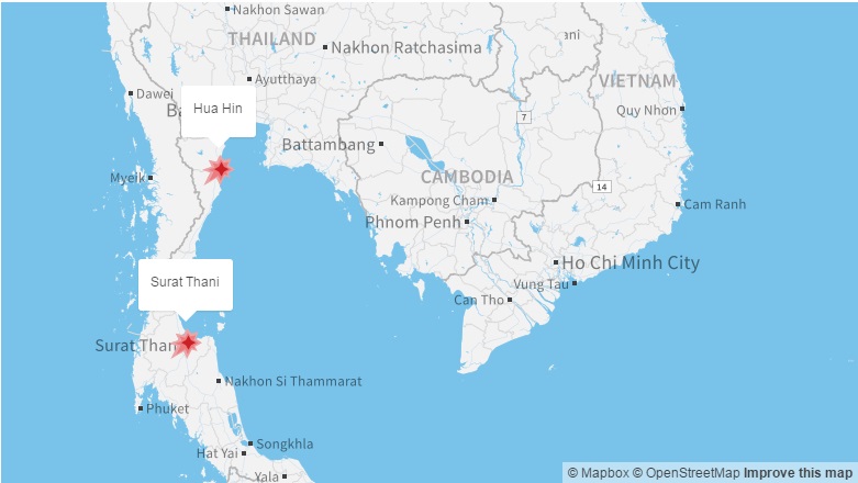 Hunhin là một khu du lịch nghỉ dưỡng ven biển nổi tiếng ở Thái Lan, cách thủ đô Bangkok 145km về phía Đông Nam. Ảnh CNN