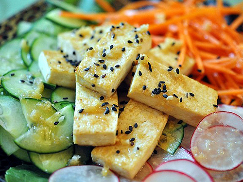 giảm cân với salad rau quả