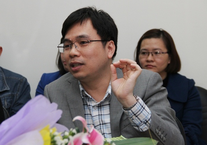 Ông Nguyễn Nam Hải - Phó Tổng Cục trưởng Tổng cục Tiêu chuẩn Đo lường Chất lượng phát biểu tại Giao lưu trực tuyến