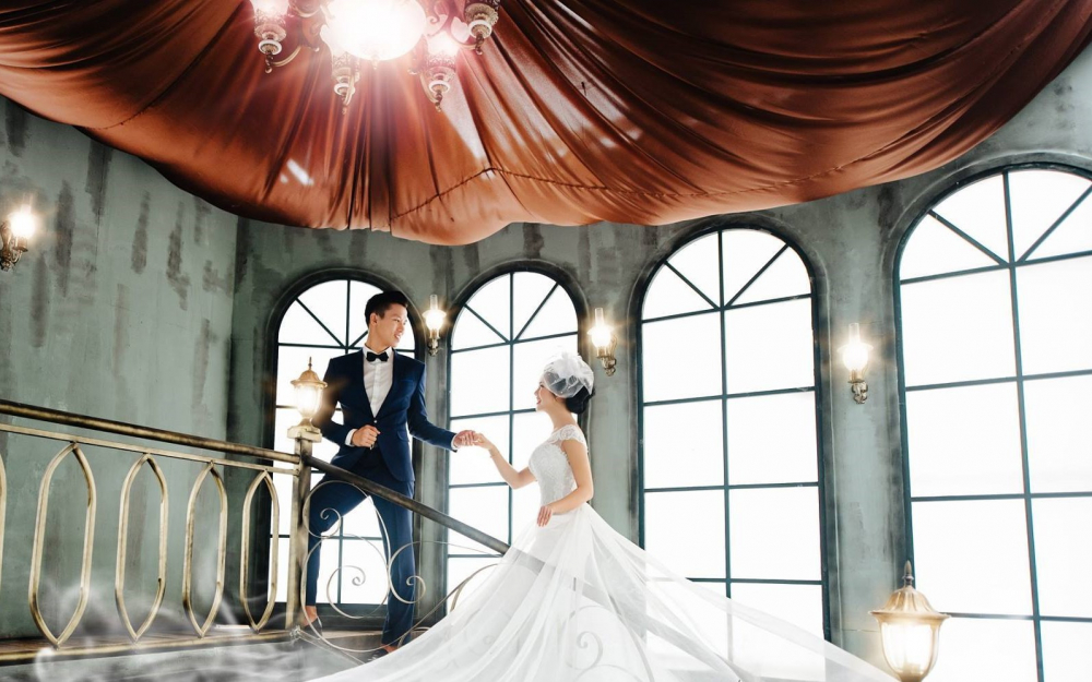 Hé lộ ảnh cưới tuyệt đẹp của Trung vệ Quế Ngọc Hải cùng Hoa khôi Trường ĐH Vinh