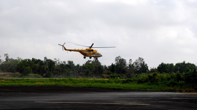 Không quân VN tìm máy bay mất tích trong rừng U Minh