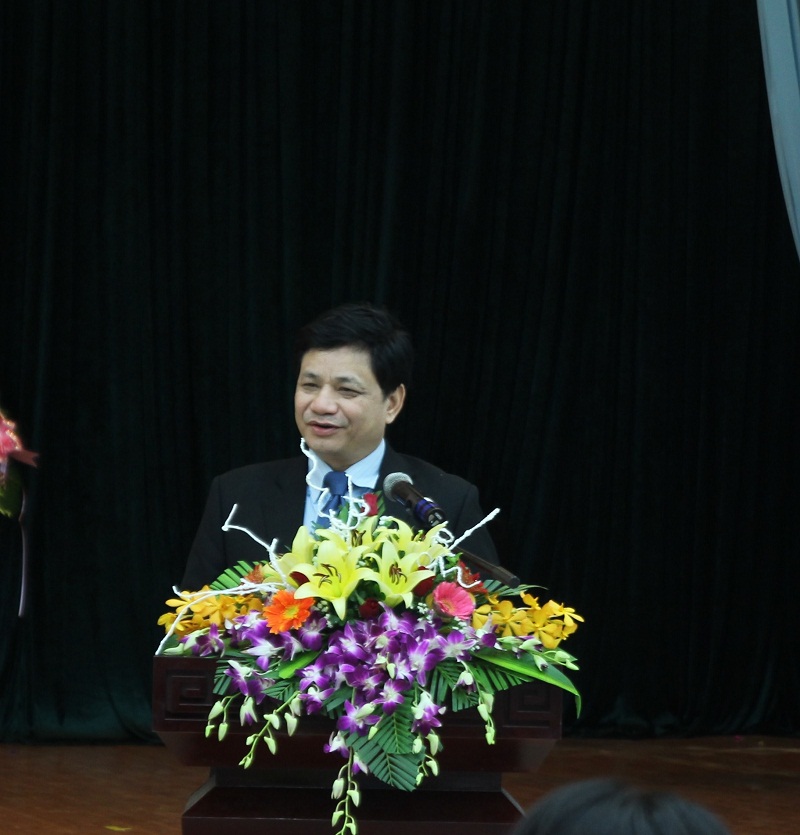 PGS. Tiến Sĩ Lê Danh Tuyên, Viện Trưởng Viện Dinh Dưỡng Quốc Gia phát biểu về tầm quan trọng của dinh dưỡng lâm sàng trong công tác điều trị cho bệnh nhân