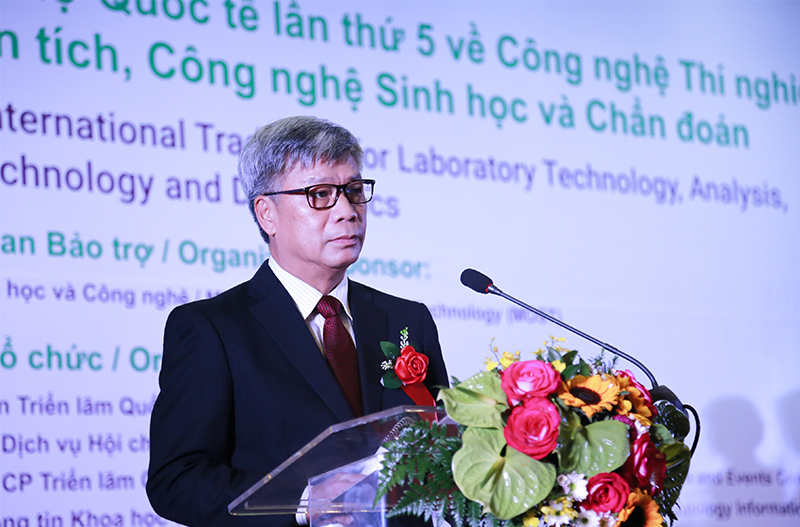 Thứ trưởng Trần Việt Thanh phát biểu tại lễ khai mạc