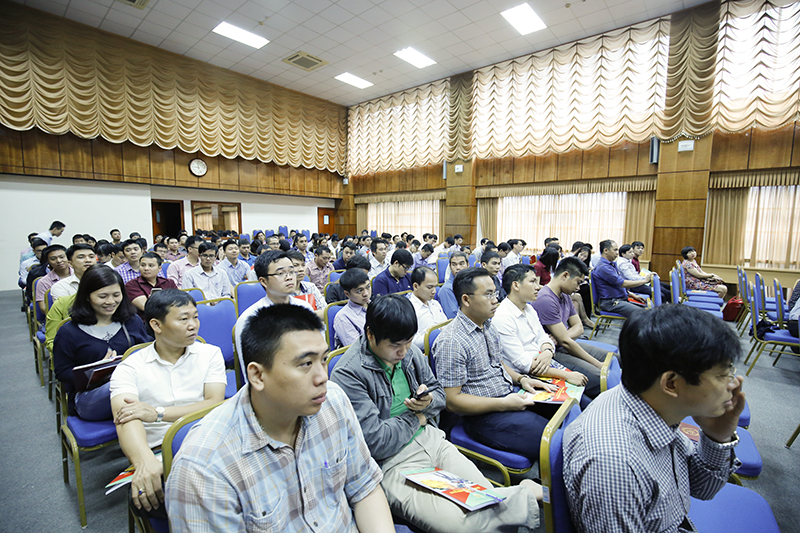 Cán bộ, công nhân viên các khối cơ quan Tổng cục tham dự khoá tập huấn