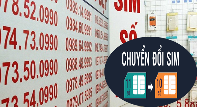 Thuê bao di dộng sắp được chuyển từ 11 số thành 10 số. Ảnh minh họa