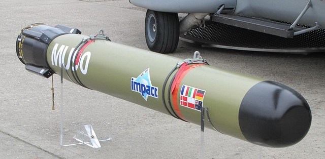 Sigma 9814 sẽ được trang bị với vũ khí hiện đại ngư lôi EuroTorp MU90 Impact 