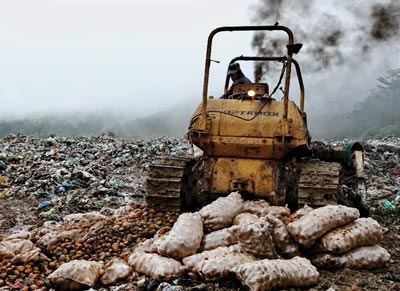 26 tấn khoai tây Trung Quốc bị đem tiêu hủy do nhiễm độc