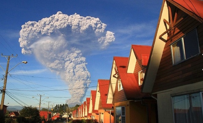 Đây là đợt phun trào mạnh đầu tiên của núi lửa Calbuco trong 42 năm qua