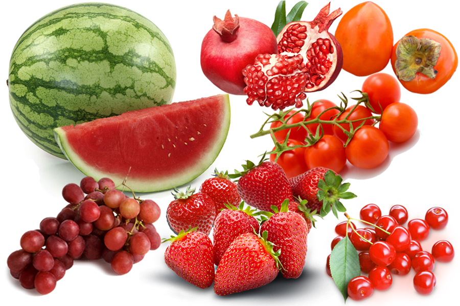 Các loại trái cây có màu đỏ cung cấp chất chống oxy cho phụ nữ trung niên