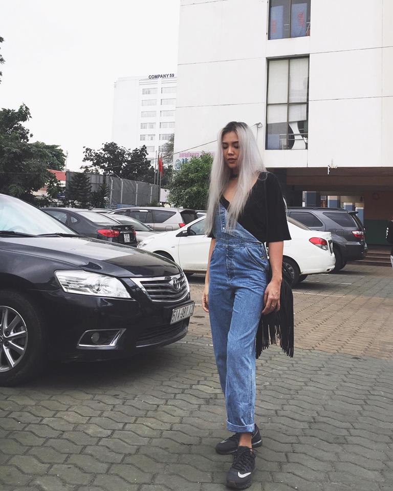 Những màu tóc nổi bật khác của Quỳnh Như The Face Những màu tóc nổi bật khác của Quỳnh Như The Face