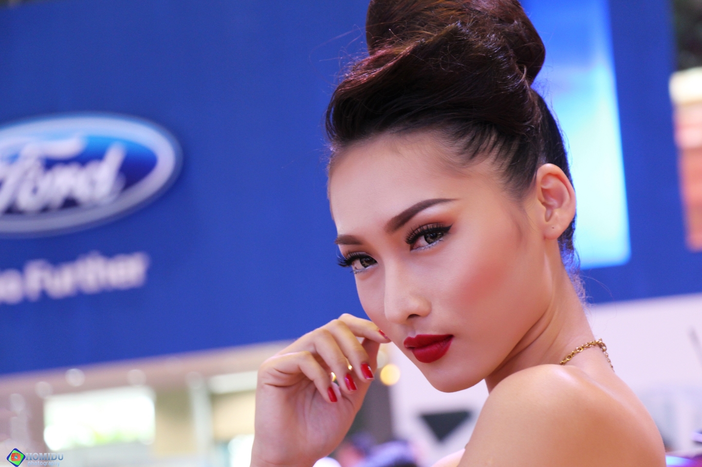 Khánh Ngọc từng đoạt Giải Đồng Siêu mẫu Việt Nam 2013. 